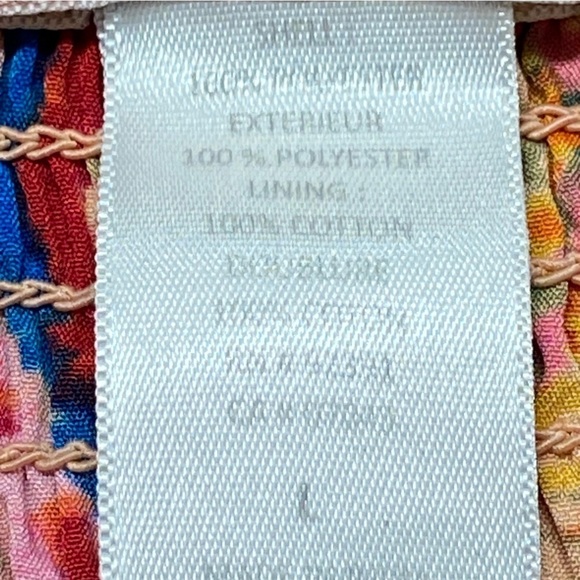 NEW! Band Of Gypsies Romper Large Rainbow Psychedelic Boho Adjustable Straps - Picture 14 of 16